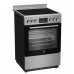 BFCB60VMX Beko 60cm Aeroperfect Freestanding Cooker with SteamAdd & Airfry and Ceramic Cooktop 